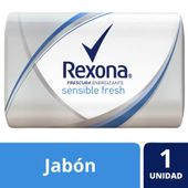 Jabon de Tocador Sensible Rexona 120 gr