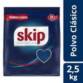 Jabon en Polvo Baja Espuma para Lavarropas PH Balanceado Skip 2.5 kg