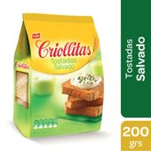Tostada de Salvado Criollitas 195 gr