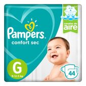 Pañales Confort Sec Pampers G 44U