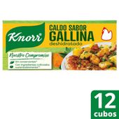 Caldo de Gallina Knorr 114 gr 12U