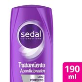 Acondicionador Liso Perfecto Hidratacion Sedal 190 cc