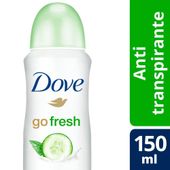 Desodorante Antitranspirante Mujer Go Fresh Pepino Dove 87 gr