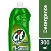 Detergente Bioactive Lima Cif 300 ml