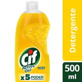 Detergente Bioactive Limon Cif 500 ml