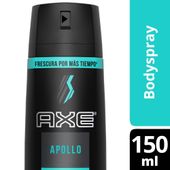 Desodorante Aerosol Apollo Axe 97 gr
