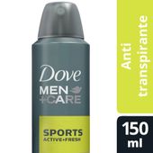 Desodorante Antitranspirante Men Sport Dove 89 gr
