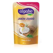 Jabon Liquido Coco y Miel Algabo Doy Pack 220 cc