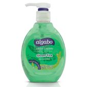 Jabon Liquido Green Tea Algabo con Valvula 300 cc