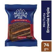 Alfajor Mini Torta Brownie Aguila 71,5 gr