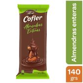 Chocolate Tableta Leche con Almendras Cofler 140 gr