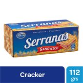 Galletita Sandwich Serranas 112 gr
