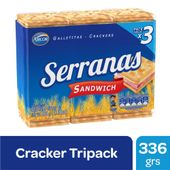 Galletita Sandwich Serranas 112 gr 3U