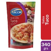 Salsa Tuco sin TACC Arcor doypack 340 gr