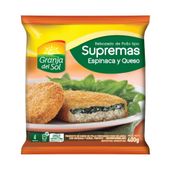 Suprema Rellena Espinaca y Queso Rebozada Granja del Sol 400 gr 4U