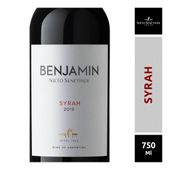 Vino Syrah Benjamin 750 cc