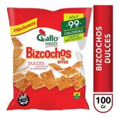 Bizcocho de Arroz Dulce Gallo 100 gr