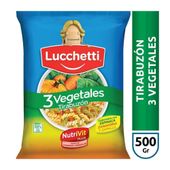 Fideo Tirabuzon 3 Vegetales Lucchetti 500 gr
