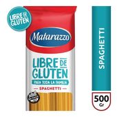 Fideo Spaghetti Libre de Gluten Matarazzo 500 gr