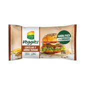 Hamburguesa de Lenteja y Arroz Veggies 420 gr 4U