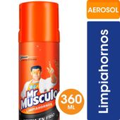 Limpiador para Horno Aerosol Mr Musculo 360 ml