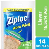 Bolsa Llevar Chica Ziploc 14U