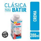 Crema de Leche Top Uat La Serensisima 200 cc