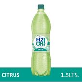 Agua Saborizada Gasificada Citrus H2Oh 1.5 lt