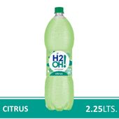Agua Saborizada Gasificada Citrus H2Oh 2.25 lt