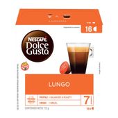 Cafe en Capsula Lungo Nescafe Dolce Gusto 16U