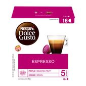 Cafe en Capsula Espresso Nescafe Dolce Gusto 16U