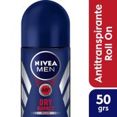 Desodorante Dry For Men Nivea Rollon 50 cc