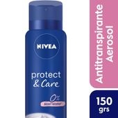 Desodorante Antitranspirante Mujer Protect <(>&<)> Care Nivea 150 cc