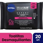 Desmaquillante Toalla Expert Micelares Nivea 20U