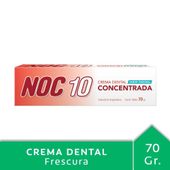 Crema Dental Concentrada Noc 10 70 gr