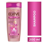 Shampoo Kera/ Liso 230° Elvive 200 cc