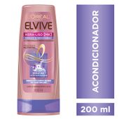 Acondicionador Kera/ Liso Brillo Elvive 200 cc