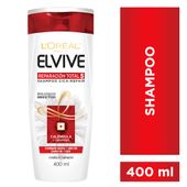 Shampoo Reparacion Total 5+Renovital Elvive 400 cc