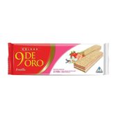 Oblea de Frutilla/ Vainilla 9 de Oro 100 gr