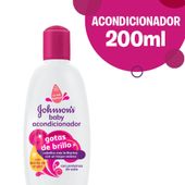 Acondicionador Gotas de Brillo Baby Johnson 200 cc