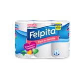 Papel Higienico Quality Felpita 6U 30 mt