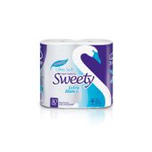 Papel Higienico Doble Hoja Blanco Sweety 4U