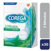 Tabs 3 Min 4 en 1 Corega 30U