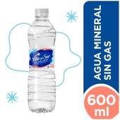 Agua sin Gas Mineral  Villa del Sur 600 cc