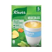 Sopa Quick Vegetales Balance Knorr 5U