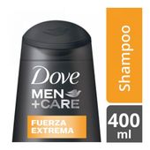 Shampoo 2 en 1 Fuerza Extrema Dove 400 cc