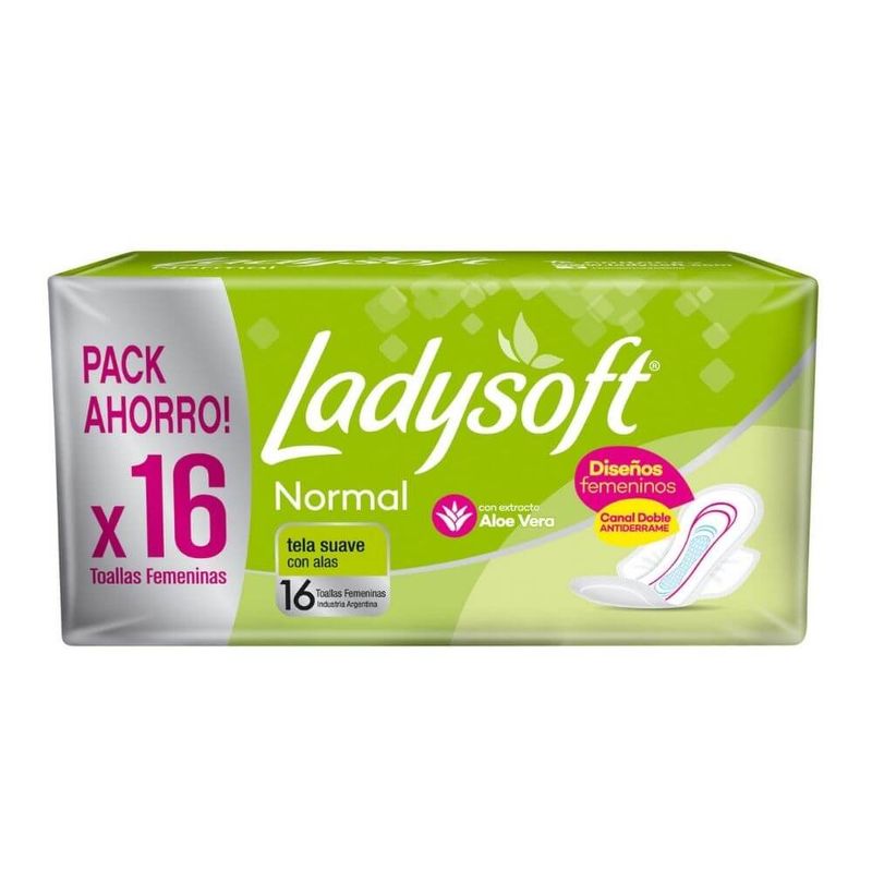 Toalla-Femenina-Normal-con-Aloe-Ladysoft-16U-1-4693