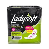 Toalla Femenina Normal Nocturna Soft Touch Extra Algodon Ladysoft 8U