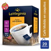 Cafe Puro Aroma La Virginia 140 gr 20U
