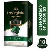 Cafe en Capsula LVE Equilibrado La Virginia 10U 52 gr
